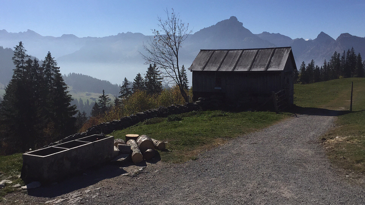 Blick hinüber zum Mürtschenstock