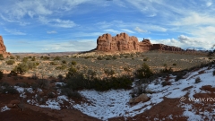 Panorama Blick hinter dem North Window