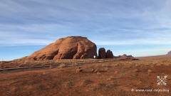 Wir nähern uns dem Monument Valley